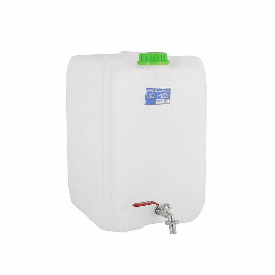 Wasserkanister mit Hahn 20L Kanister Trinkwasserkanister Wasserbehälter  Camping Behälter | GARTEN \ Wasserkanister |